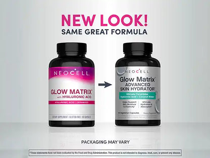 Neocell Glow Matrix Advanced Skin Hydrator 90 Veg Capsules in Sri Lanka