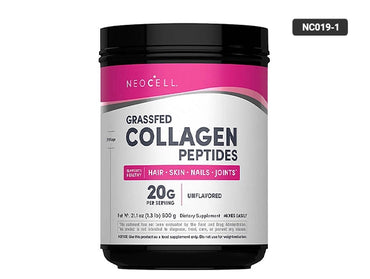 Grassfed Collagen Peptides Unflavored Supports Healthy Hair, Skin, Nails, & Joints. Unflavored, Easy to Mix, & Sourced From Grass-Fed.