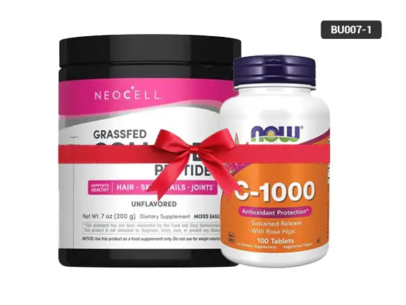 Neocell Super Collagen 200g + Now Vitamin C-1000 Bundle - BU007-1