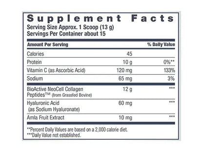 Neocell Super Collagen Plus with Vitamin C & Hyaluronic Acid 195g in Sri Lanka.