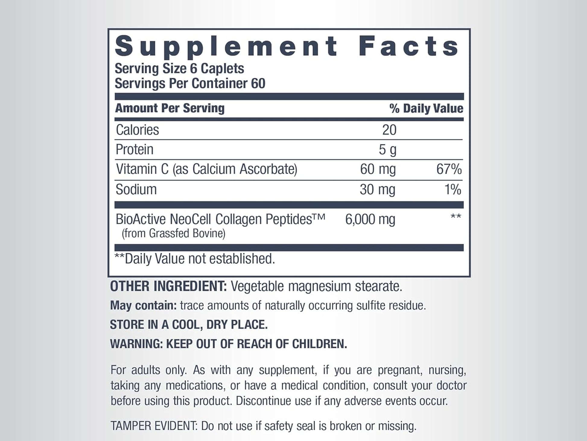 Neocell Super Collagen + Vitamin C Type 1 & 3 for Skin, Hair, Nails & Joint Support 360 Caplets in Sri Lanka
