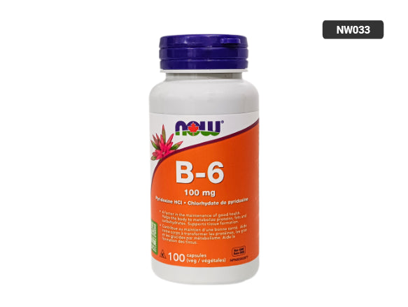 Now B-6 100mg 100 Capsules - NW033 in Sri Lanka