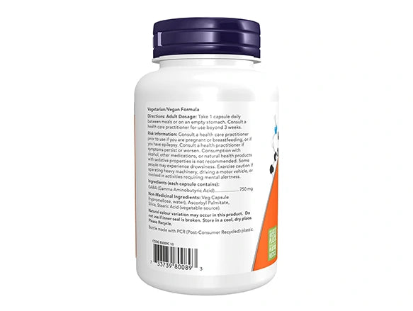 Now Gaba Extra Strength Capsules In Sri Lanka A Naturally Occurring Neurotransmitter, Known to Support Relaxation and Diminish Mental Stress.