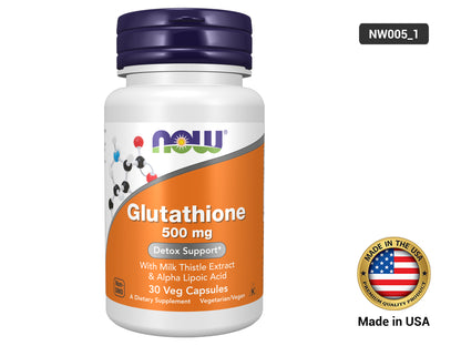 Now Glutathione 500mg 30 Veg Capsules in Sri Lanka