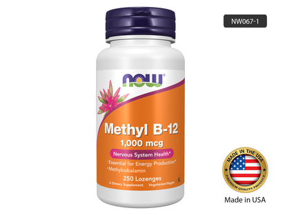 Now Methyl B-12 1000 mcg 250 Lozenges in Sri Lanka