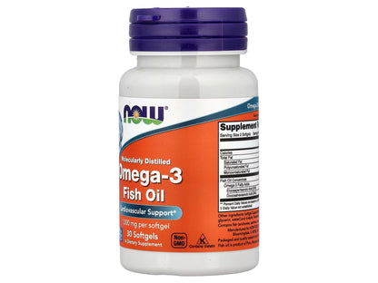 Now Omega-3 Fish Oil 1000mg 30 Softgels in Sri Lanka