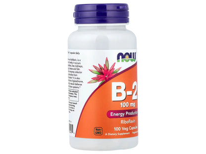 Now Vitamin B-2 100mg 100 veg Capsules in Sri Lanka