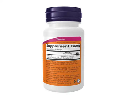 Now Vitamin D3 2000 IU 240 Softgels in Sri Lanka