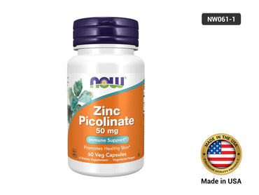 Now Zinc Picolinate 50 mg Veg Capsules in Sri Lanka