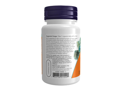 Now Zinc Picolinate 50 mg Veg Capsules in Sri Lanka