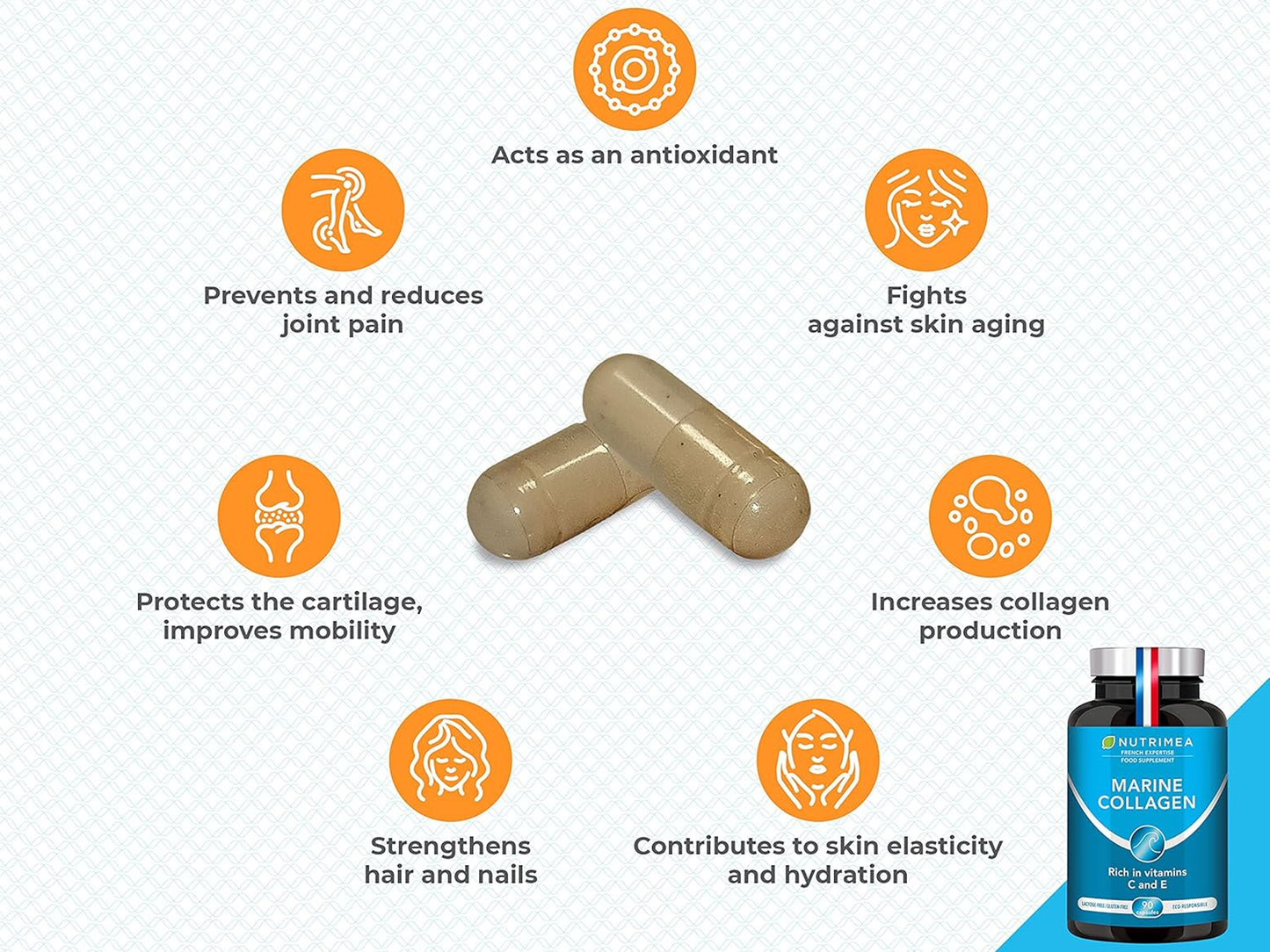 Nutrimea Marine Collagen 90 Capsules in Sri Lanka