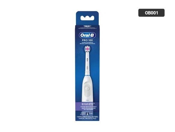 Oral-B Pro 100 3D White Battery Toothbrush