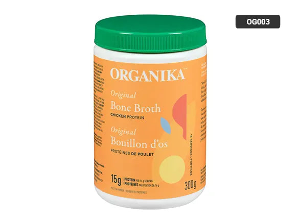 Organika Original Bone Broth Chicken Protein Powder 300g