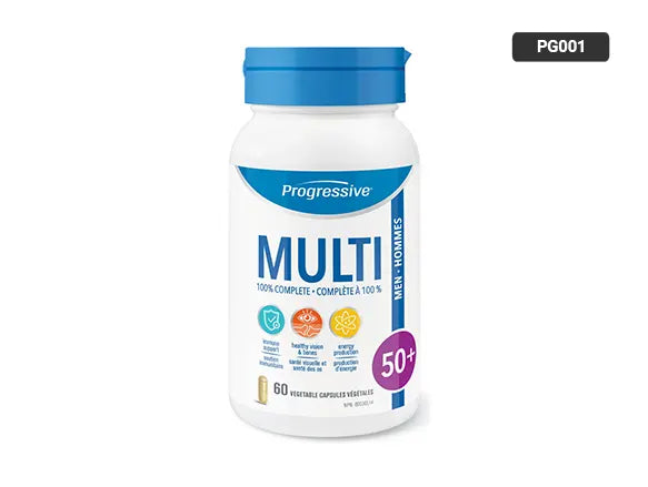 Progressive Multivitamin for Men 50+ 60 Capsules