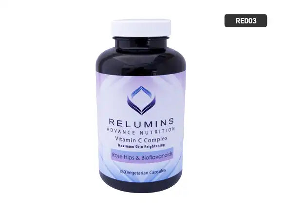 Relumins Advance Nutrition Vitamin C Complex with Rose Hips &amp; Bioflavonoids 180 Capsules in Sri Lanka - SupplementVault.Lk