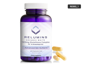 Relumins Advance White 1650mg Glutathione Complex with Hyaluronic Acid 90 Capsules in Sri Lanka