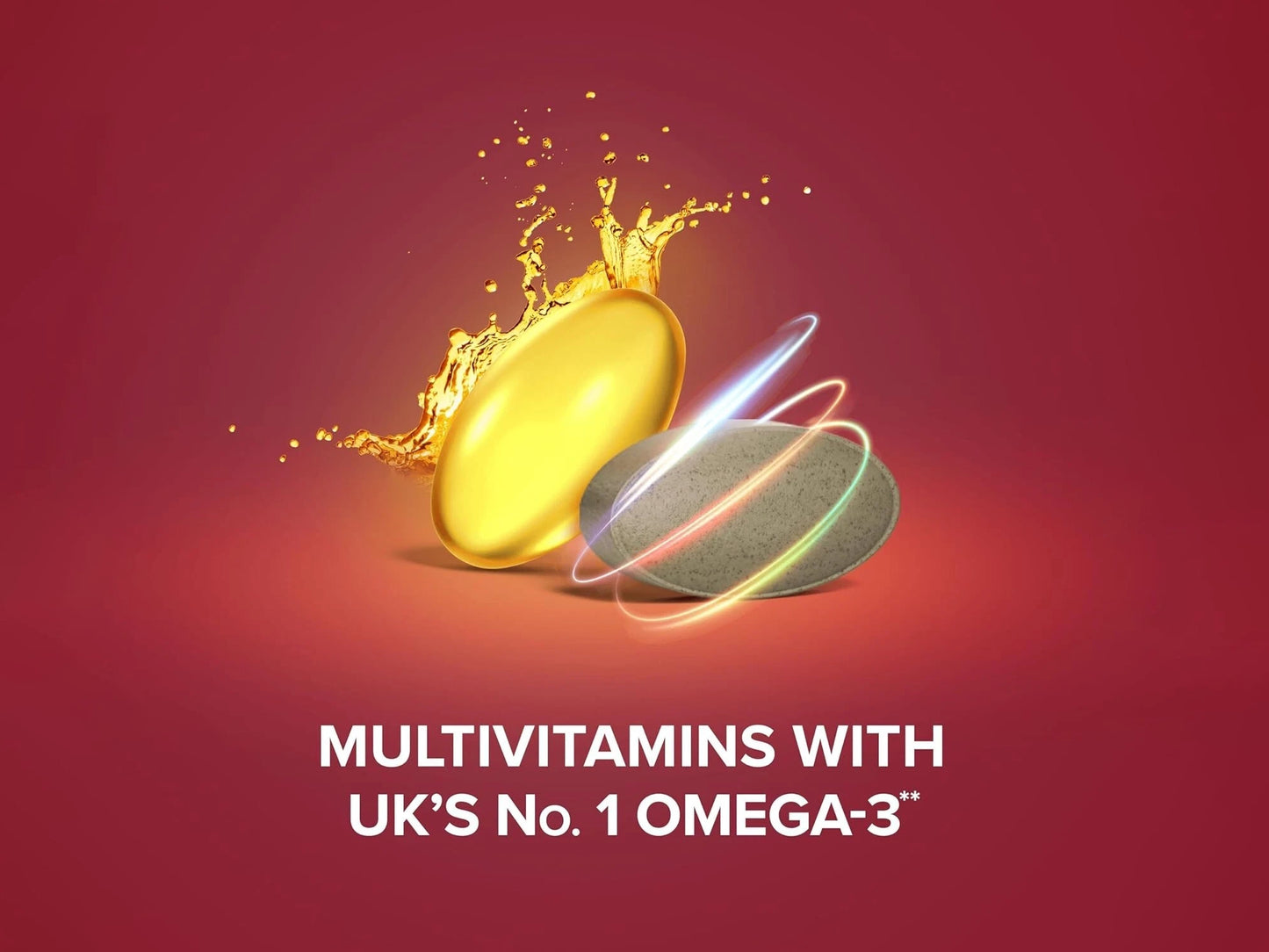 Seven Seas Omega-3 & Multivitamins Man 30 Capsules + 30 Tablets