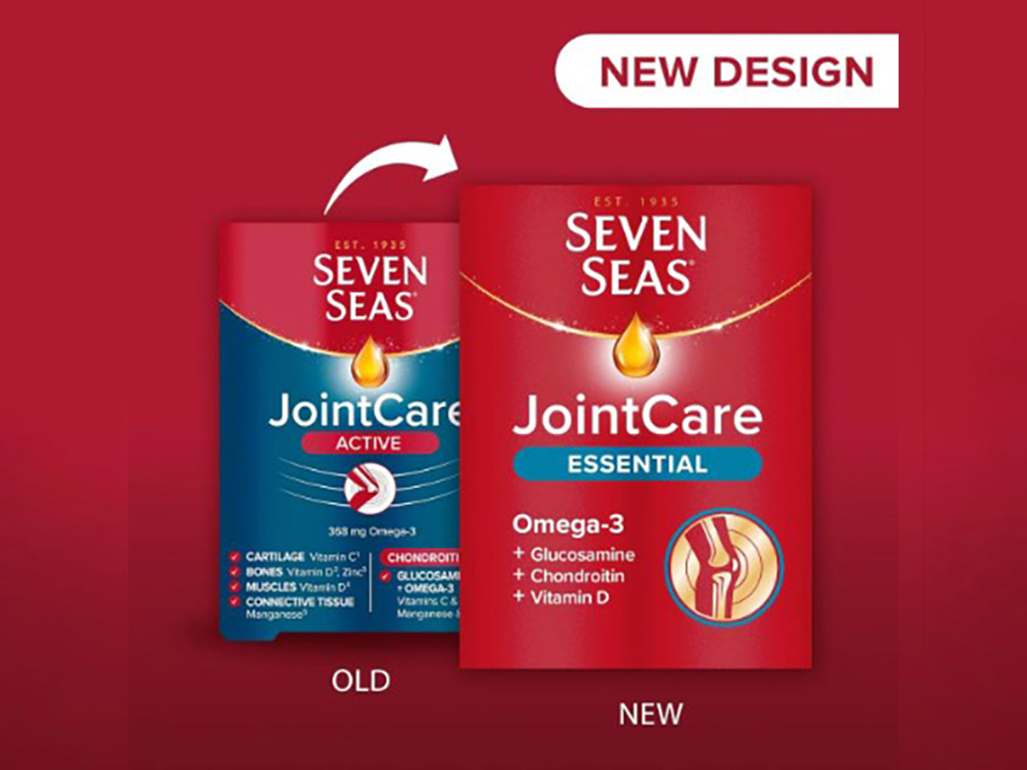 Seven Seas JointCare Essential with Omega-3 30 Capsules