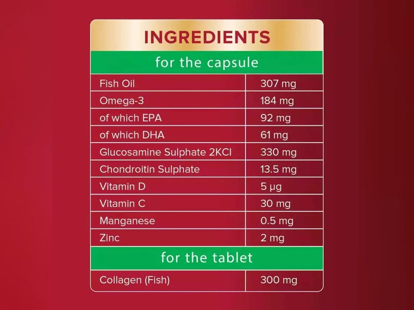 Seven Seas JointCare Collagen - Duo Pack 30 Capsules+30 Tablets