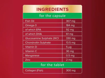 Seven Seas JointCare Collagen - Duo Pack 30 Capsules+30 Tablets
