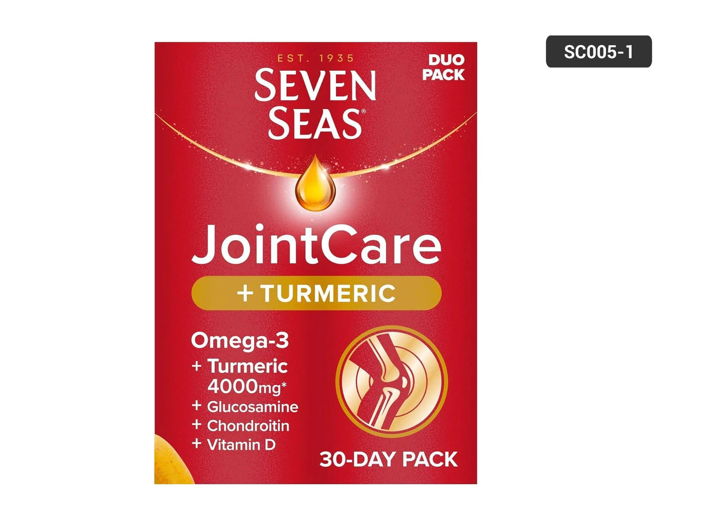 Seven Seas Joint Care + Turmeric  Duo Pack 30 Capsules & 30 Tablets