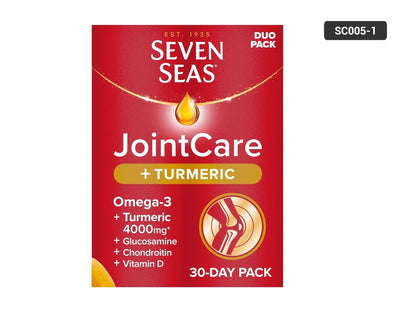 Seven Seas Joint Care + Turmeric  Duo Pack 30 Capsules & 30 Tablets