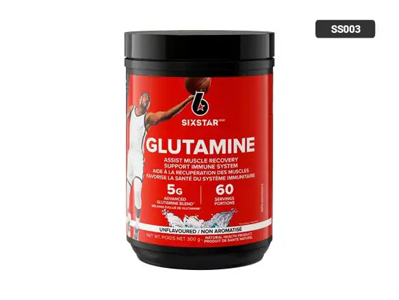 Six Star Glutamine Unflavored 300g in Sri Lanka - supplementvault.lk