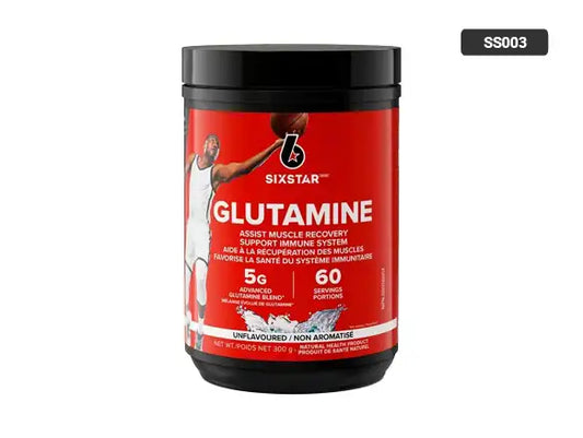 Six Star Glutamine Unflavored 300g in Sri Lanka - supplementvault.lk