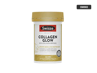 Swisse Beauty Collagen Glow With Collagen Peptides 60 Tablets