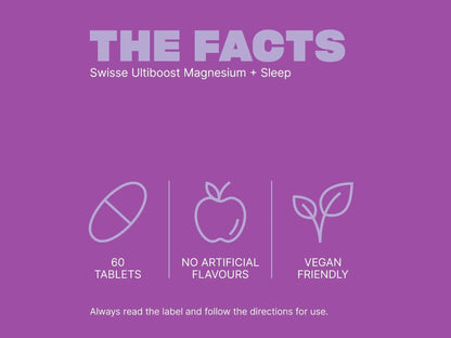 Swisse Ultiboost Magnesium + Sleep 60 Tablets