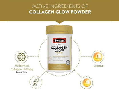 Swisse Beauty Collagen Glow Powder With Vitamin C 120g in Sri Lanka