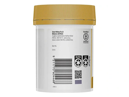 Swisse Beauty Collagen Glow with Collagen Peptides, Grape Seed & Co-enzyme Q10 Is a Premium Quality Formula  Supports Skin Elasticity and Firmness.