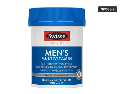 Swisse Men's Ultivite Multivitamin 120 Tablets in Sri Lanka at SupplementVault.lk