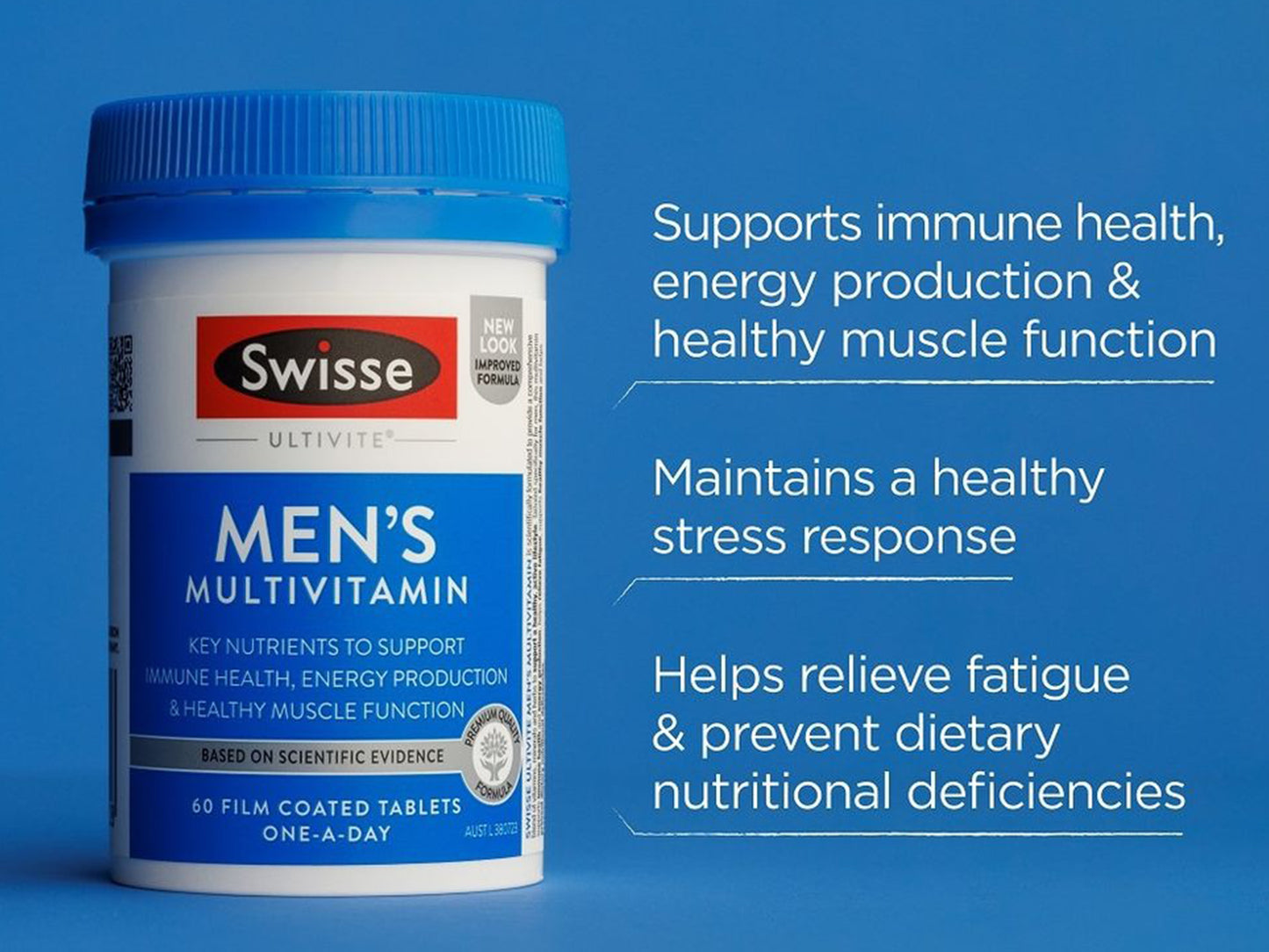 Swisse Men's Ultivite Multivitamin 120 Tablets in Sri Lanka at SupplementVault.lk