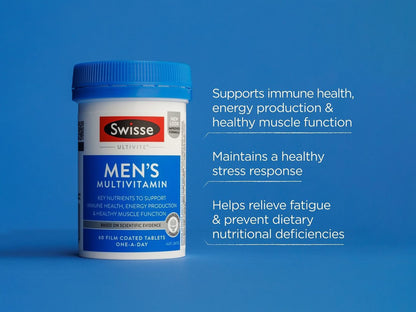 Swisse Men's Ultivite Multivitamin 120 Tablets in Sri Lanka at SupplementVault.lk