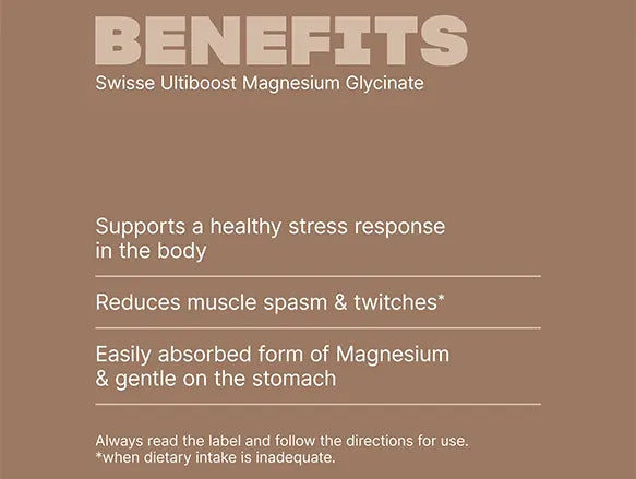 Swisse UltiBoost Magnesium Glycinate 60 Tablets in Sri Lanka