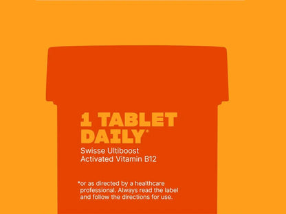 Swisse Ultiboost Activated Vitamin B12 1000mcg 60 Tablets in Sri Lanka