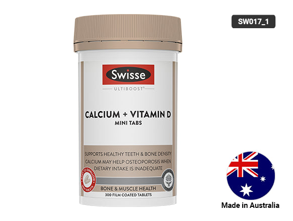 Swisse Ultiboost Calcium + Vitamin D 300 Mini Tablets in Sri Lanka