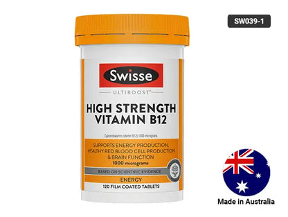 Swisse Ultiboost High Strength Vitamin B12 120 Tablets in Sri Lanka