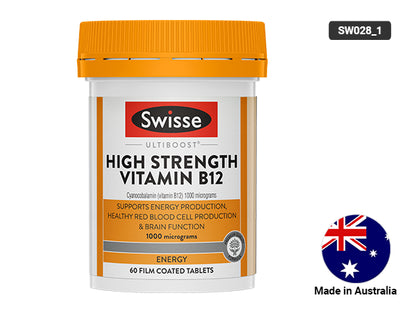 Swisse Ultiboost High Strength Vitamin B12 60 Tablets in Sri Lanka