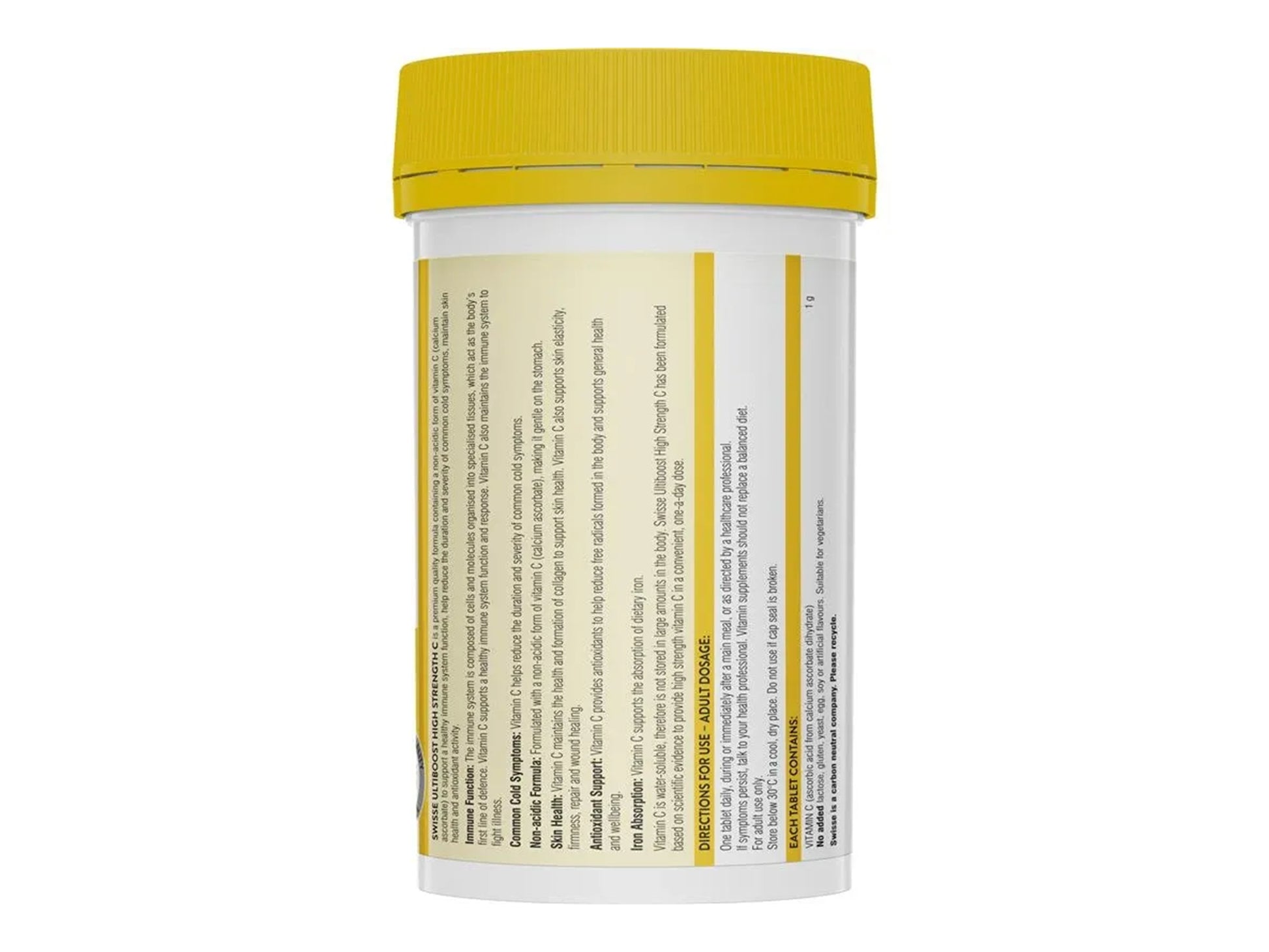 Swisse Ultiboost High Strength Vitamin C 1000mg 150 Tablets in Sri Lanka