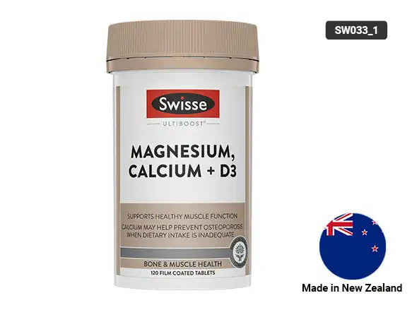 Swisse Ultiboost Magnesium, Calcium + D3 120 Tablets in Sri Lanka