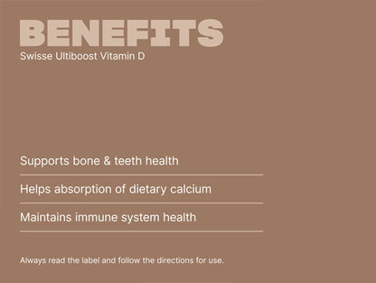 Swisse Ultiboost Vitamin D 400 Capsules in Sri Lanka