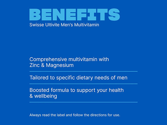 Swisse Ultivite Men's Multivitamin 60 Tablets in Sri Lanka