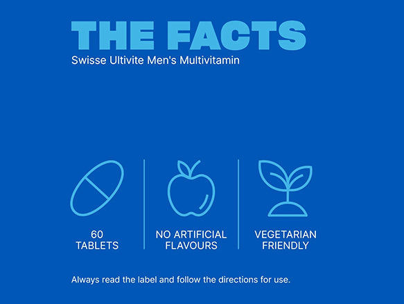 Swisse Ultivite Men's Multivitamin 60 Tablets in Sri Lanka
