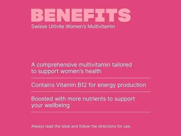 Swisse Ultivite Women's Multivitamin 100 Tablets in Sri Lanka