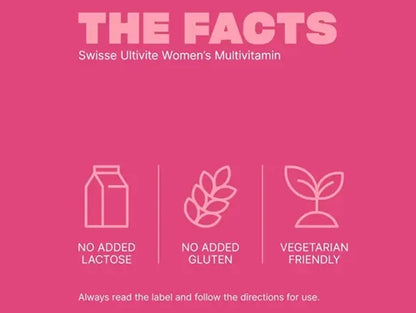 Swisse Ultivite Women's Multivitamin 100 Tablets in Sri Lanka