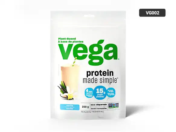 Vega Protein Made Simple Vanilla Flavor 259g in Sri Lanka - supplementvault.lk