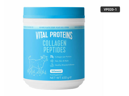 Vital Proteins Collagen Peptides Unflavoured Powder 650g