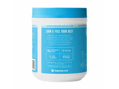 Vital Proteins Collagen Peptides Unflavoured Powder 650g